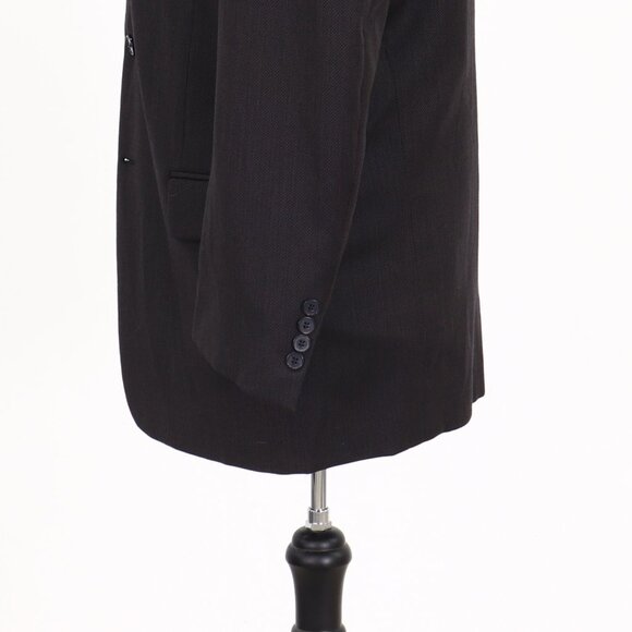 Joseph Abboud 41R Brown HB 3-Button Sport Coat Blazer Jacket B292 - Picture 6 of 11